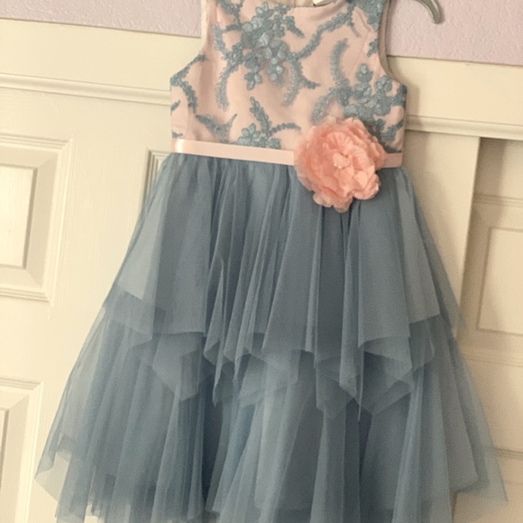 Little Girls Formal Dress Sz 5 - Picture 1 of 3